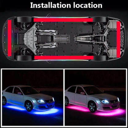 Bande lumineuse LED flexible pour dessous de caisse
