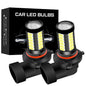 KIT LED ANTIBROUILLARD H11,9006 HB4, PSX24W, PSX26W, P13W,  9005 HB3, H9, H8, H16 JP EU