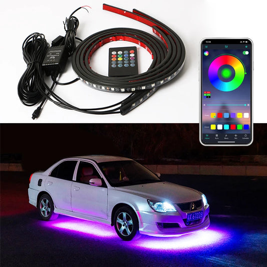 Bande lumineuse LED flexible pour dessous de caisse