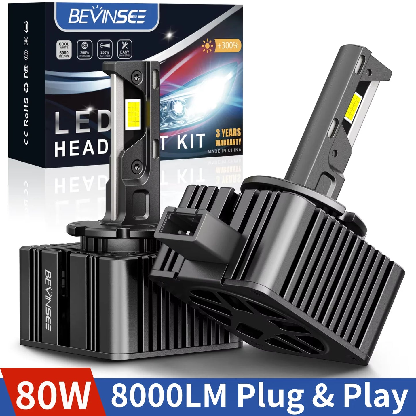 KIT LED D1S D1R , D2S D2R , D3S D3R , D5S