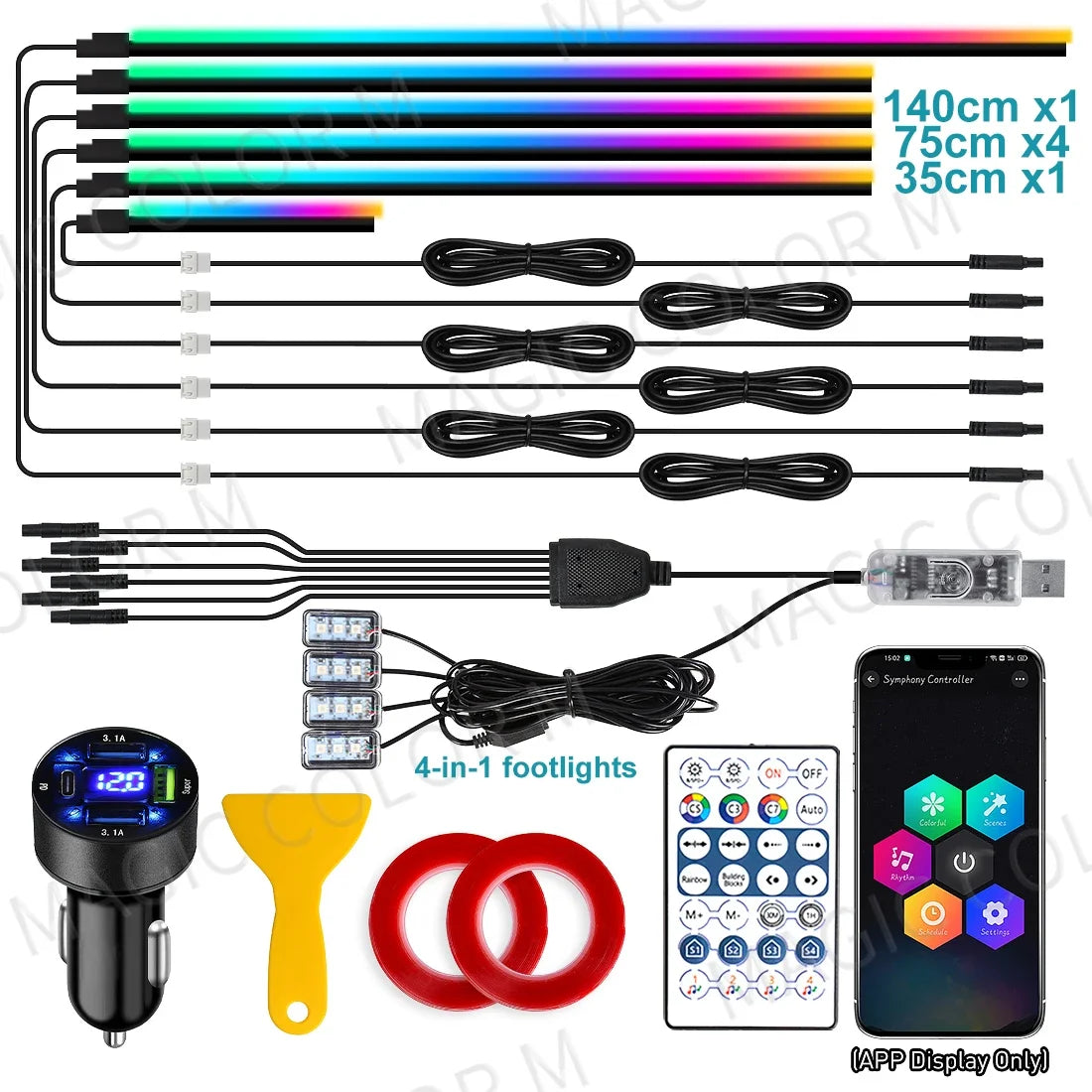 LED AMBIANTE RGB