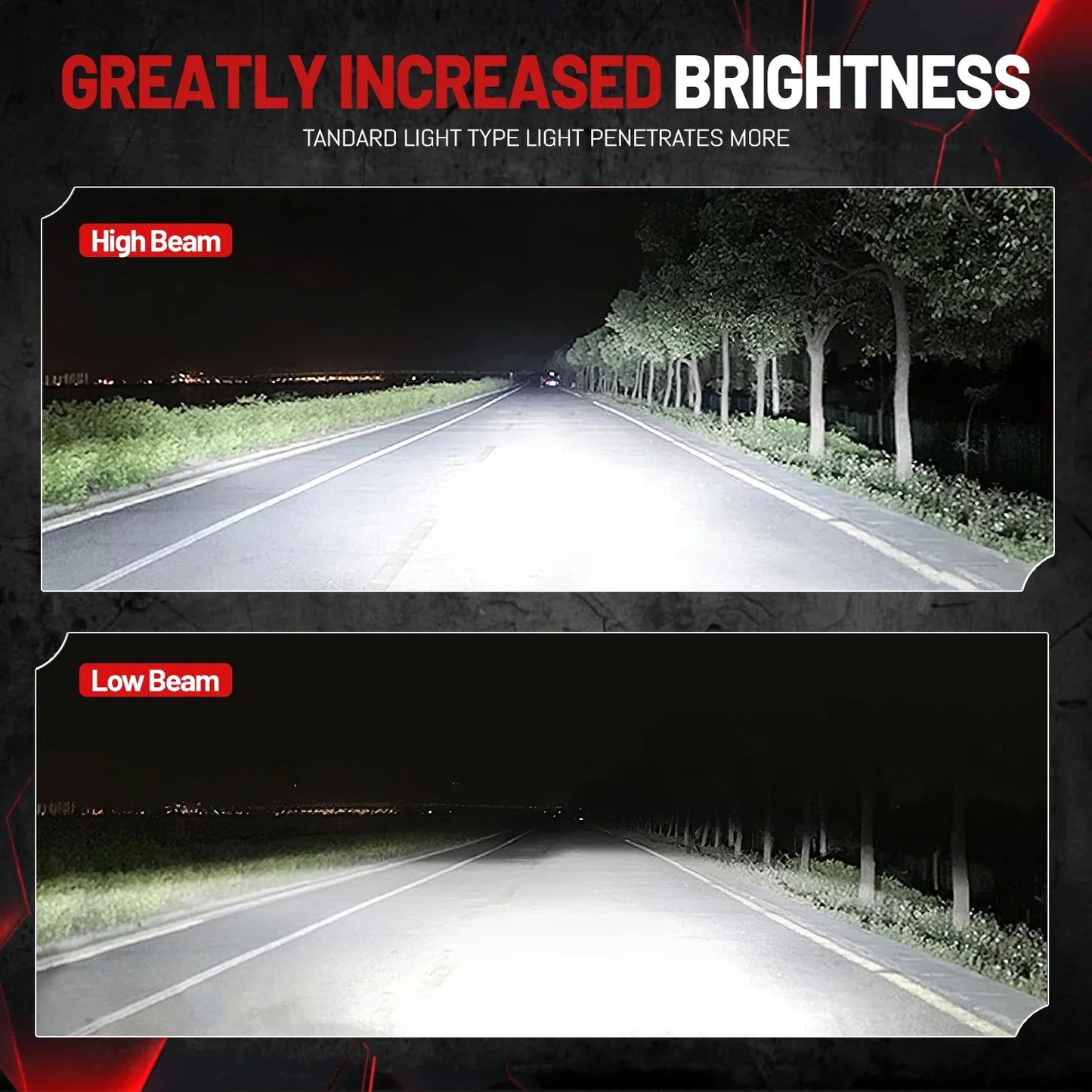 KIT LED ULTRA PUISSANT  H7 H4 H11 9005 HB3 9006 HB4 H8 H9 9012 (HIR2)