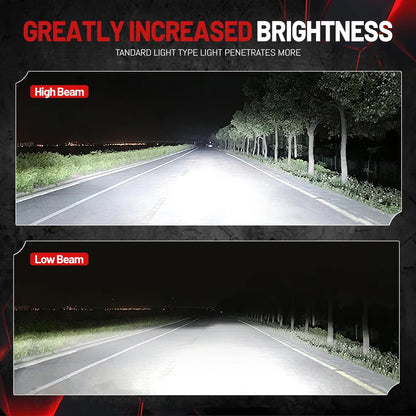 KIT LED ULTRA PUISSANT  H7 H4 H11 9005 HB3 9006 HB4 H8 H9 9012 (HIR2)