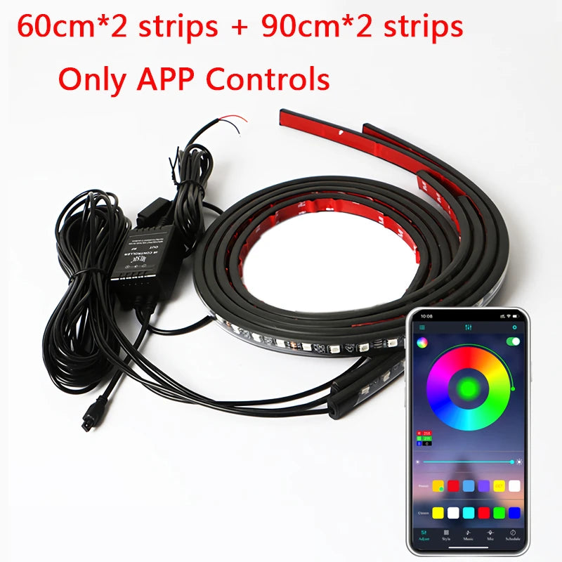 Bande lumineuse LED flexible pour dessous de caisse